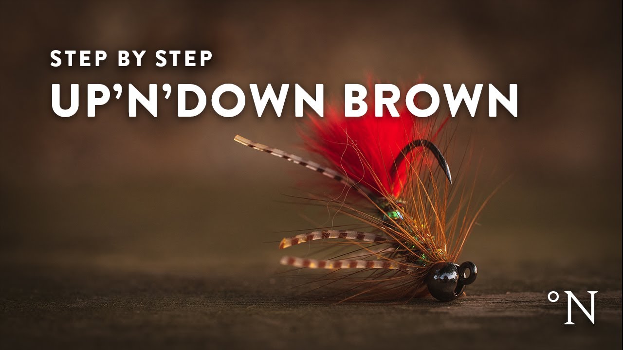 FLY TYING • Down n Up Brown • TUTORIAL • Salmon and seatrout Nymph