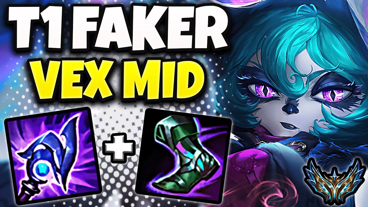 T1 Faker Vex vs Leblanc [ MID ] Patch 13.7 Korea Challenger ✅