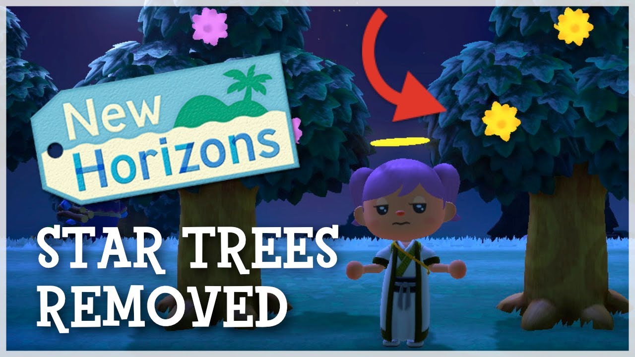 Animal Crossing New Horizons - Star Fragment Trees Removed (Latest Patch)