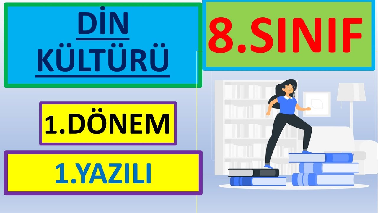 | MEB | 8.Sınıf 1.Dönem 1.Yazılı DİN KÜLTÜRÜ Soruları