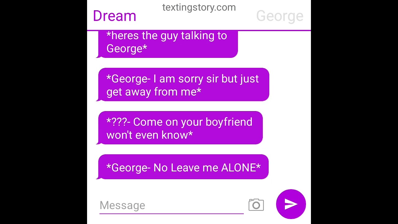 Dreamnotfound texting story[]Love story[] Warning Abuse []