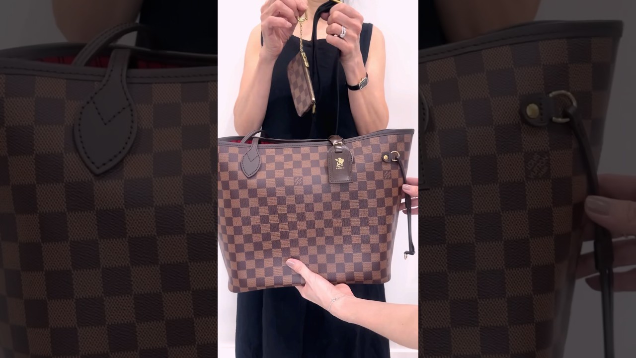 Turned my LV Neverfull Bag into a Multi Pochette LV Neo Noe Bucket Bag! 😲 
