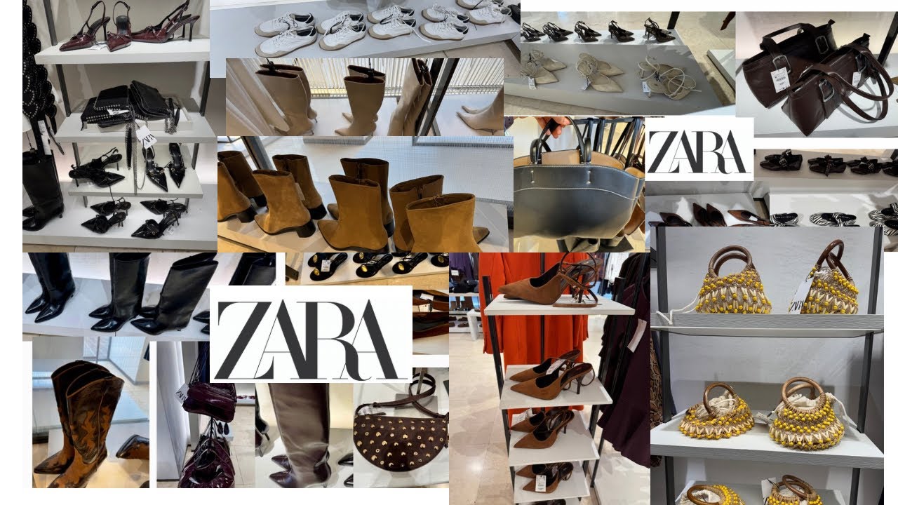 ZARA SHOES AND BAGS NEW IN SPRING COLLECTION