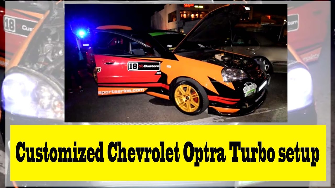 Spotted in the Philippines! Customized Chevrolet Optra Turbo setup