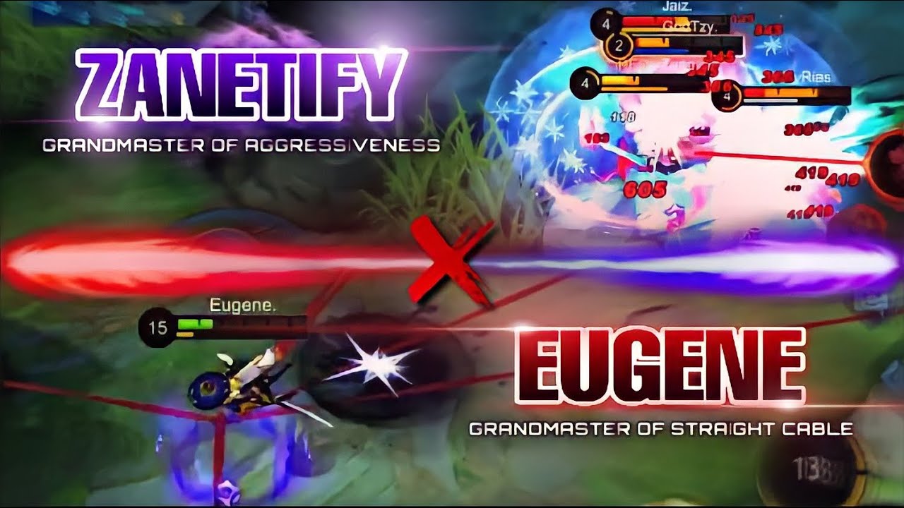 EUGENE X ZANETIFY !! GRANDMASTER IN DIFFERENT STYLE COLLABORATION | Fanny Montage || MLBB