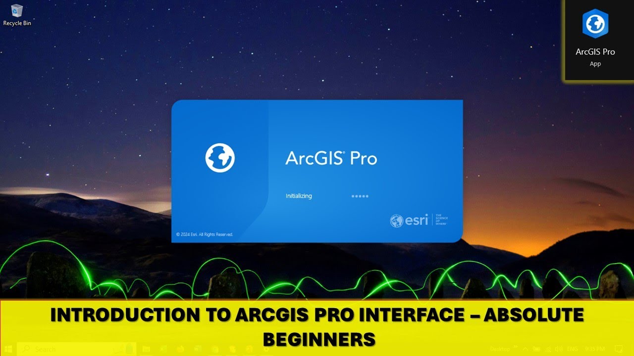 #01: Введение в интерфейс ArcGIS Pro для абсолютных новичков