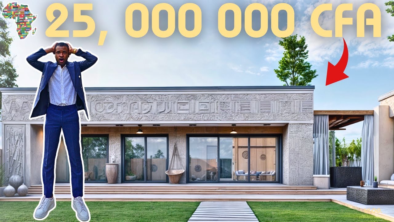 Vlog Je Construis Une Villa que TOUS les Africains Doivent Construire. (Voici L' illusion du Luxe)