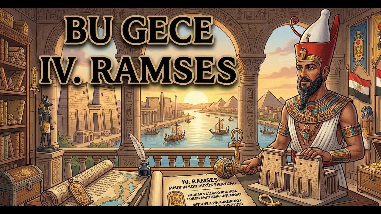 IV. Ramses’in Hikayesi | Antik Mısır’ın Firavunlarından Biri (Bu Gece #13)