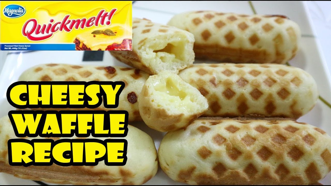 Cheesy Waffle | Homemade Cheese Waffle Recipe | Pang Negosyo!