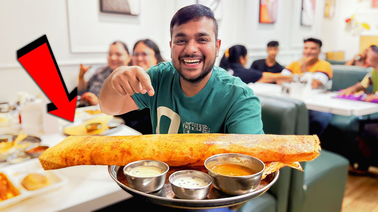 Maza Aa Gaya Yaha Ka Dosa Khakar 😍