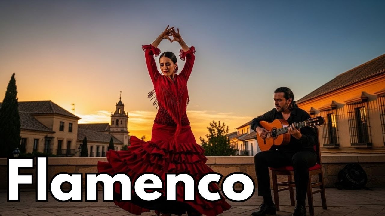 Spanish Fusion Night | Flamenco Guitar with Arabic Oud Instrumental