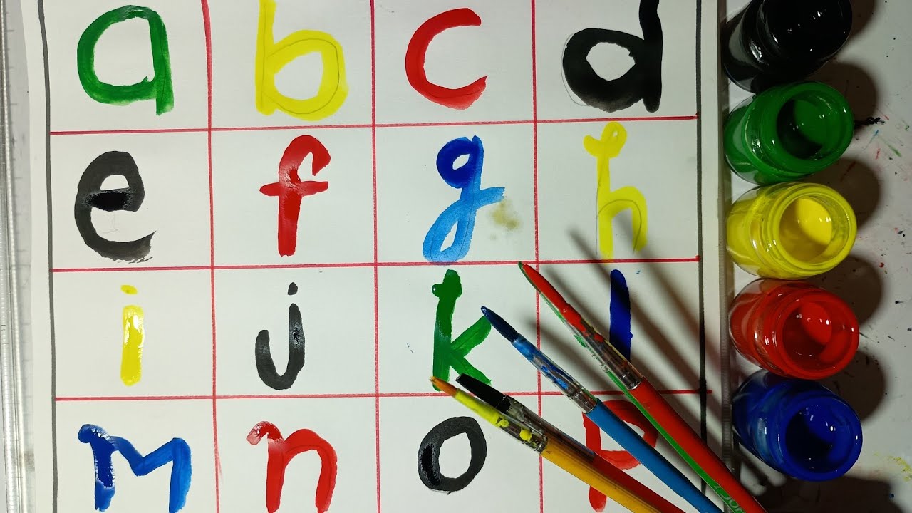Learn alphabets with colors| Learn alphabets for kids| Learn alphabets| Learn abcd | Alphabets 