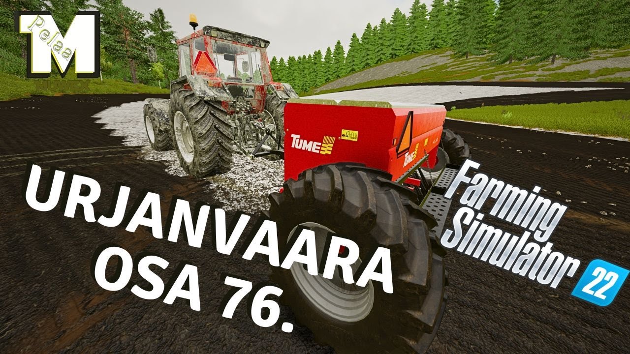 Ruiskutusmerkintää kylvööllä - Urjanvaara Osa 76. - FS22