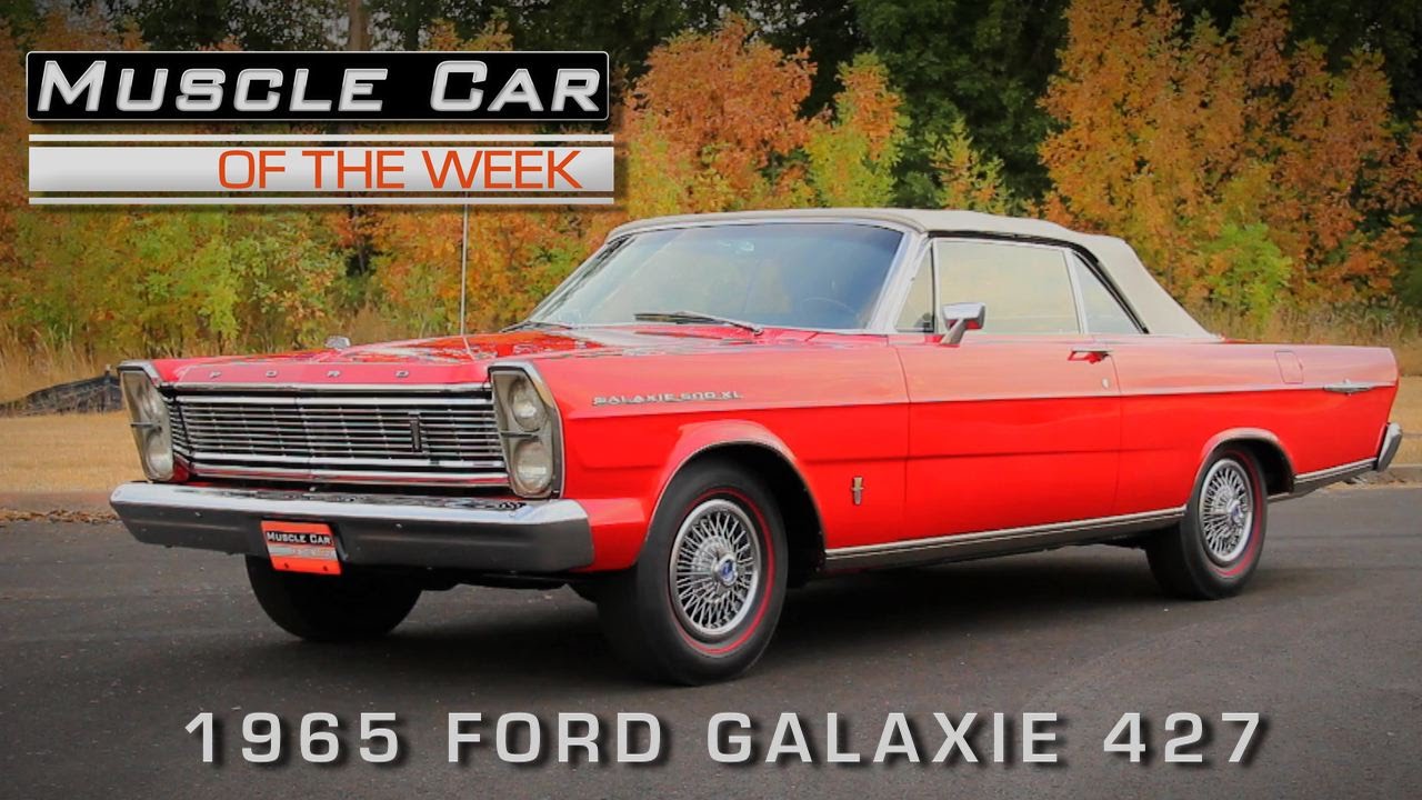 1965 Ford Galaxie 427 R-Code Muscle Car Of The Week Video Episode #142