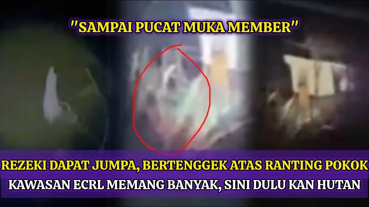 PEKERJA PUCAT NAMPAK 'KELIBAT' PAKAI KAIN PUTIH DI TAPAK PROJEK ECRL