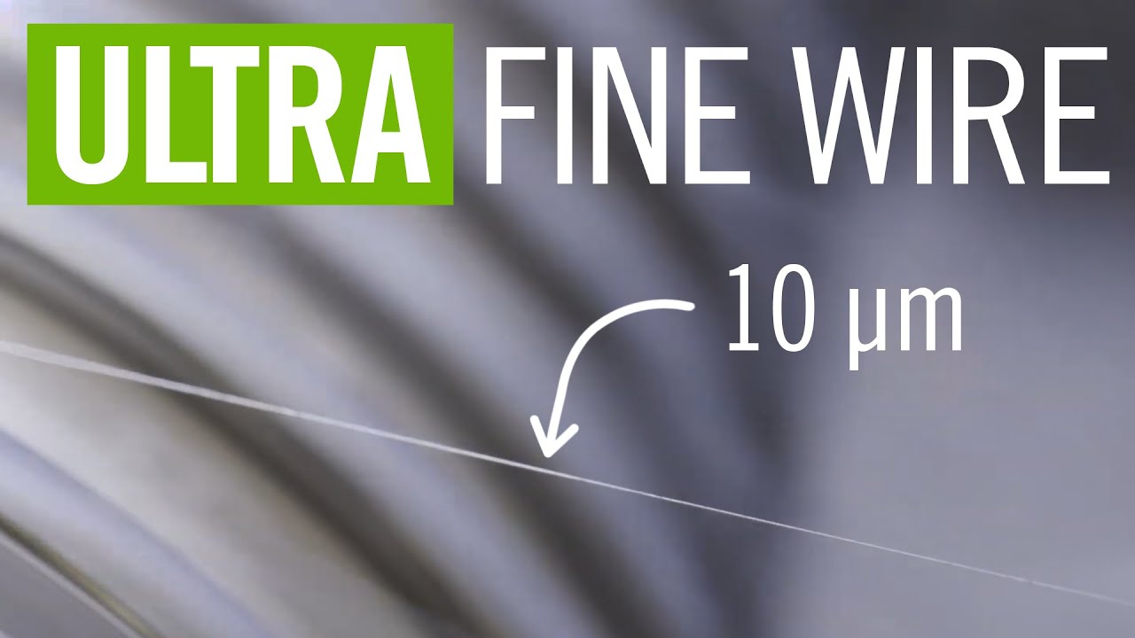 How High-Performance Wire Is Made: From Ingot to 10 Micrometers | Heraeus
