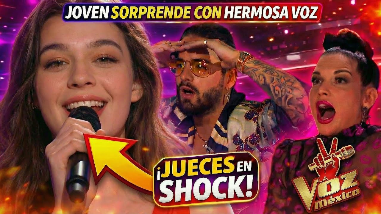 😭 Esta canción  hizo LLORAR a todos … La Joven Cantó y el Jurado Quedó en Shock. La voz México 