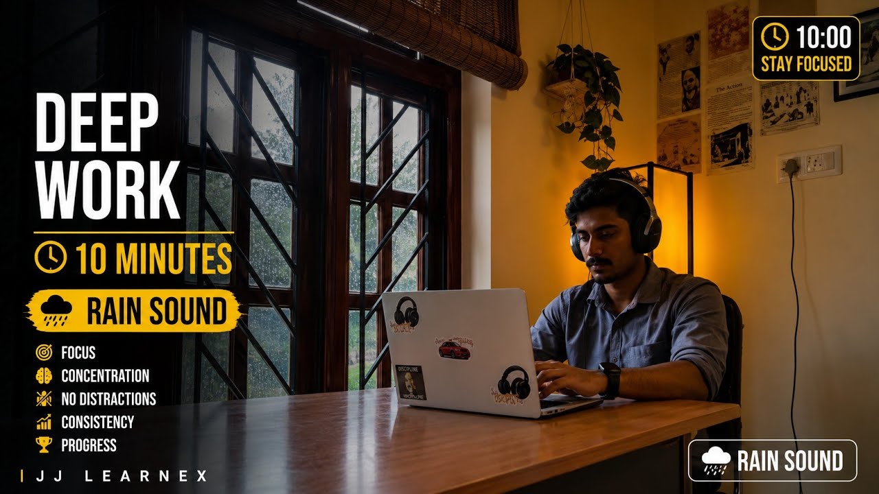 Deep Work| 10 Minutes | JJ Learnex 