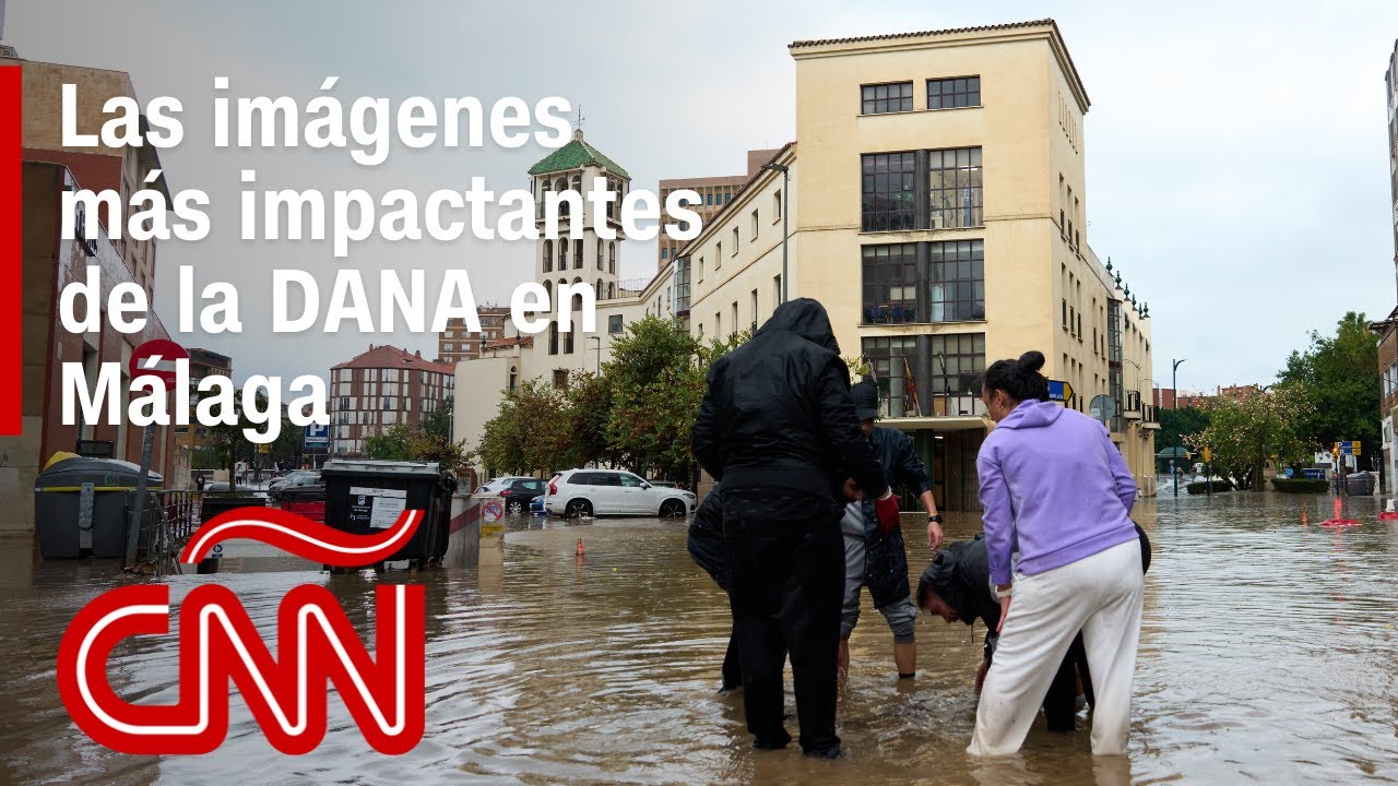Resumen en video del paso de la DANA por Málaga, España: inundaciones, evacuados y alertas