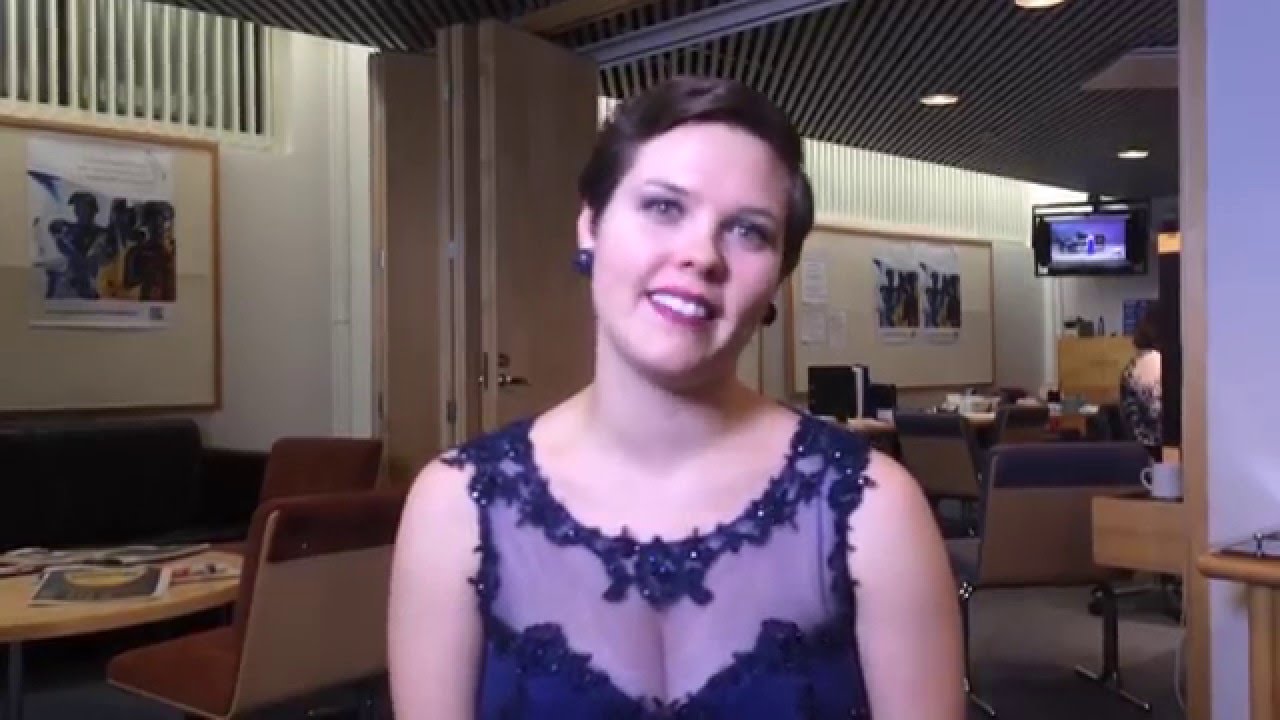 Mezzosopraano Erica Back - Lappeenrannan laulukilpailut 2016