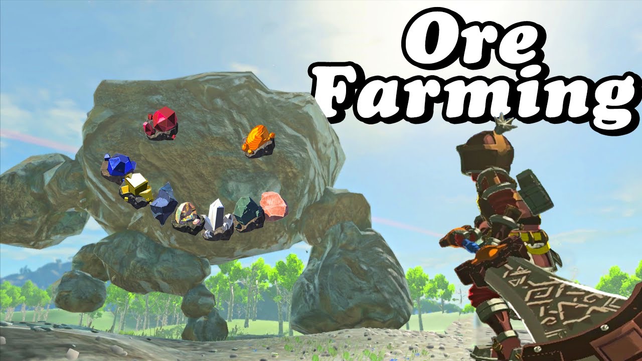 Talus and Ore Deposit Locations For Farming in Zelda Breath of the Wild | BotW