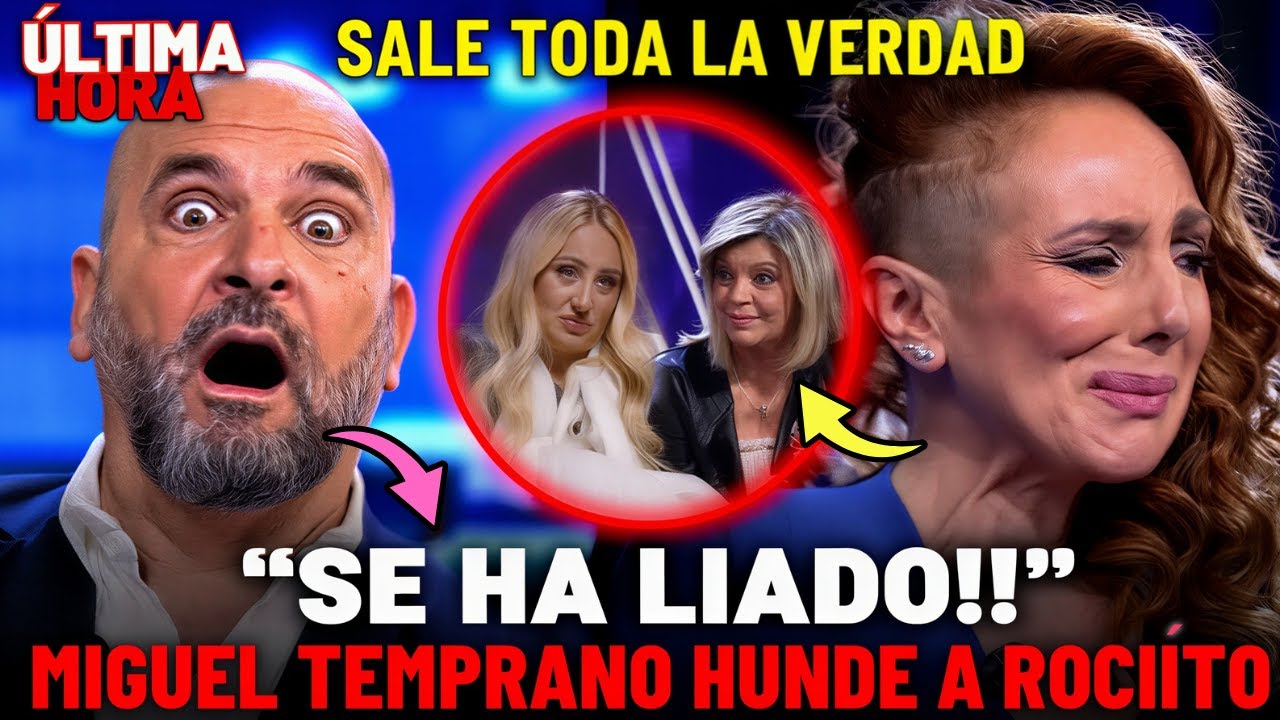 🚨 ¡TRISTE FINAL!  MIGUEL TEMPRANO suelta LO PEOR de ROCIO CARRASCO por ROCIO FLORES