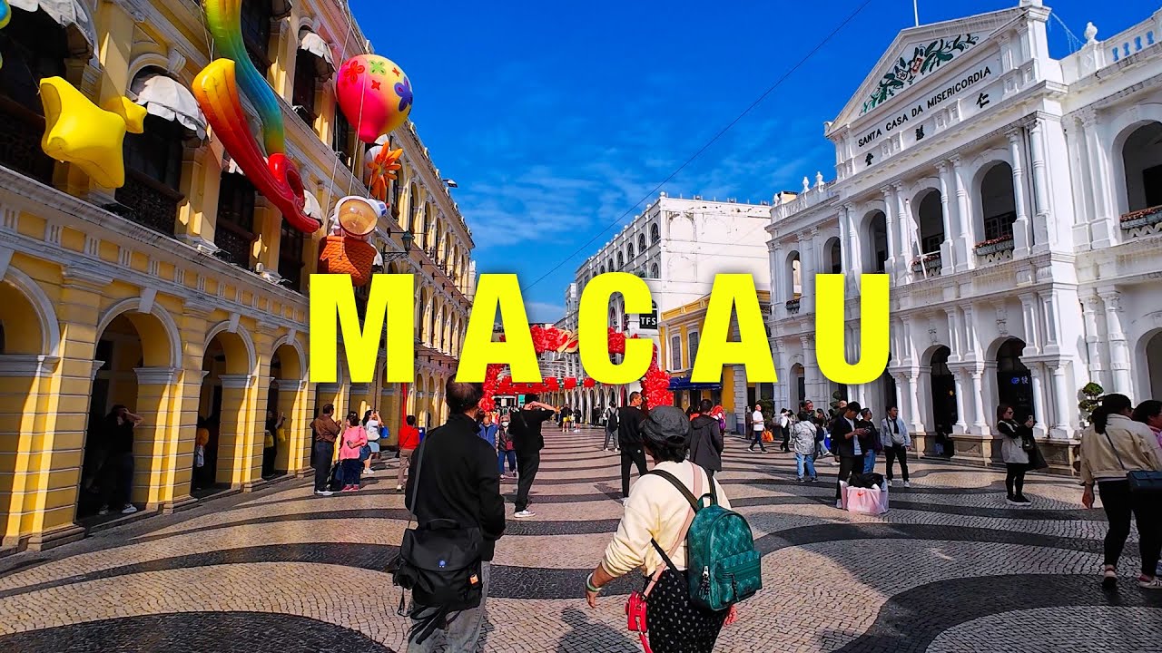 FIRST TIME in Macau! China 😲 Is This Asia’s Most European City? | Macao Walking Tour | 4K