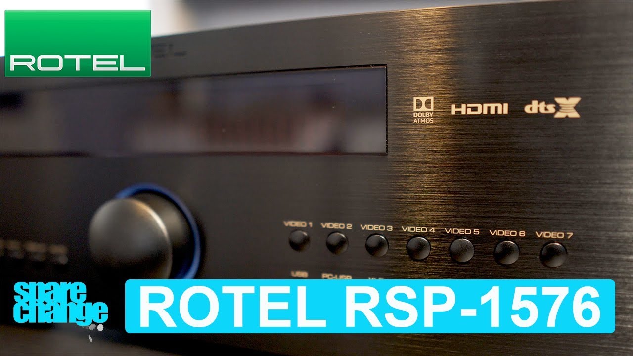 Модернизация домашнего кинотеатра! Процессор ROTEL RSP-1576 Dolby Atmos DTS-X | Распаковка и обзор