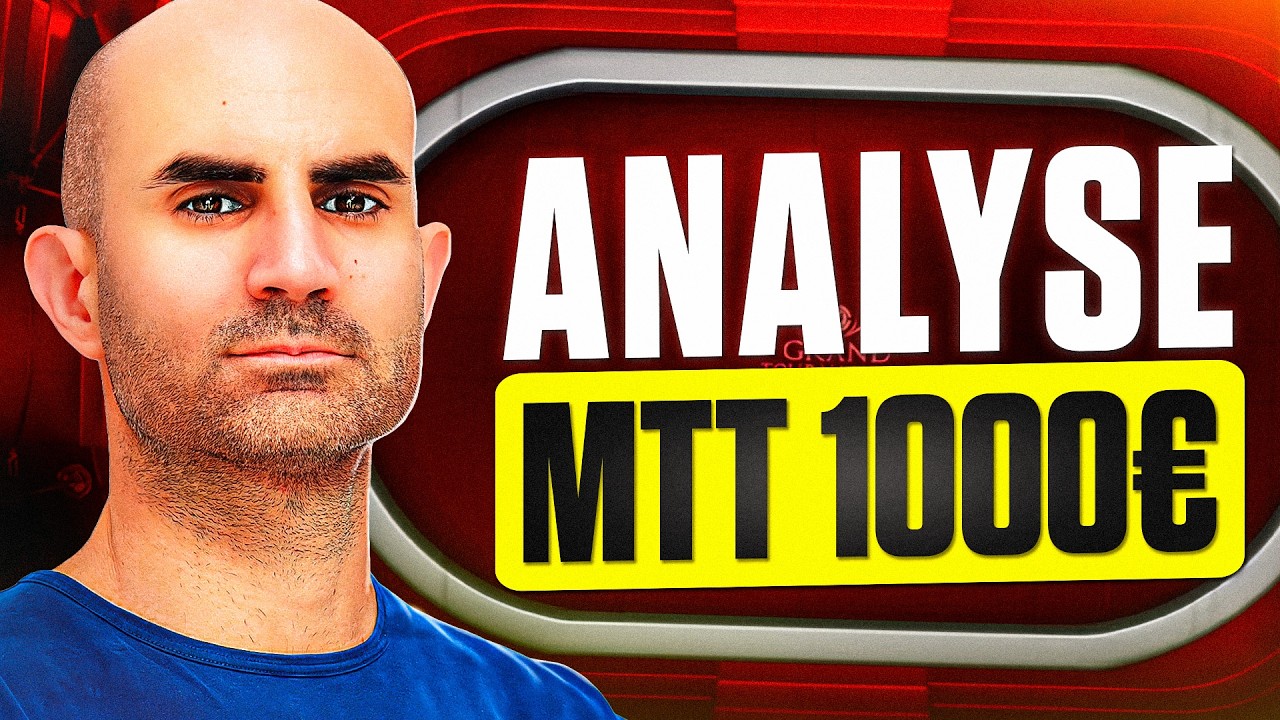 J’analyse mes décisions clés sur un Tournoi 1000€ de Winamax