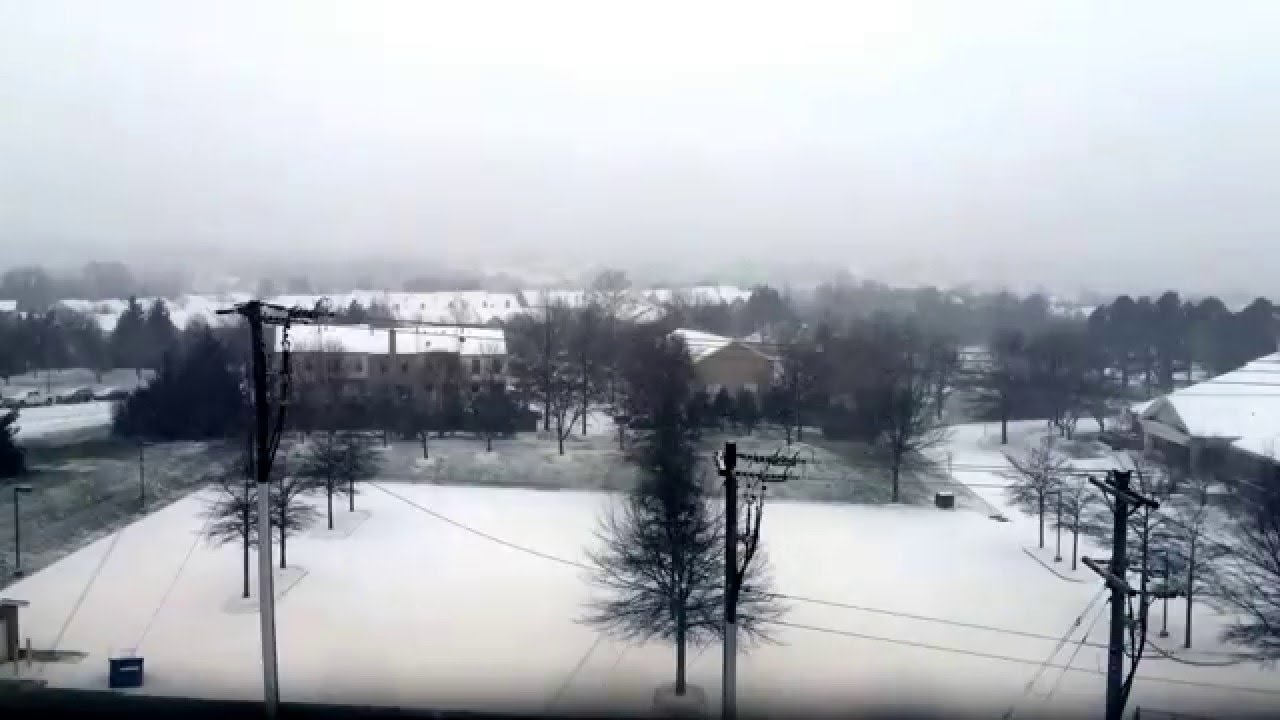 #Blizzard2016 Winter Storm Jonas Time-Lapse