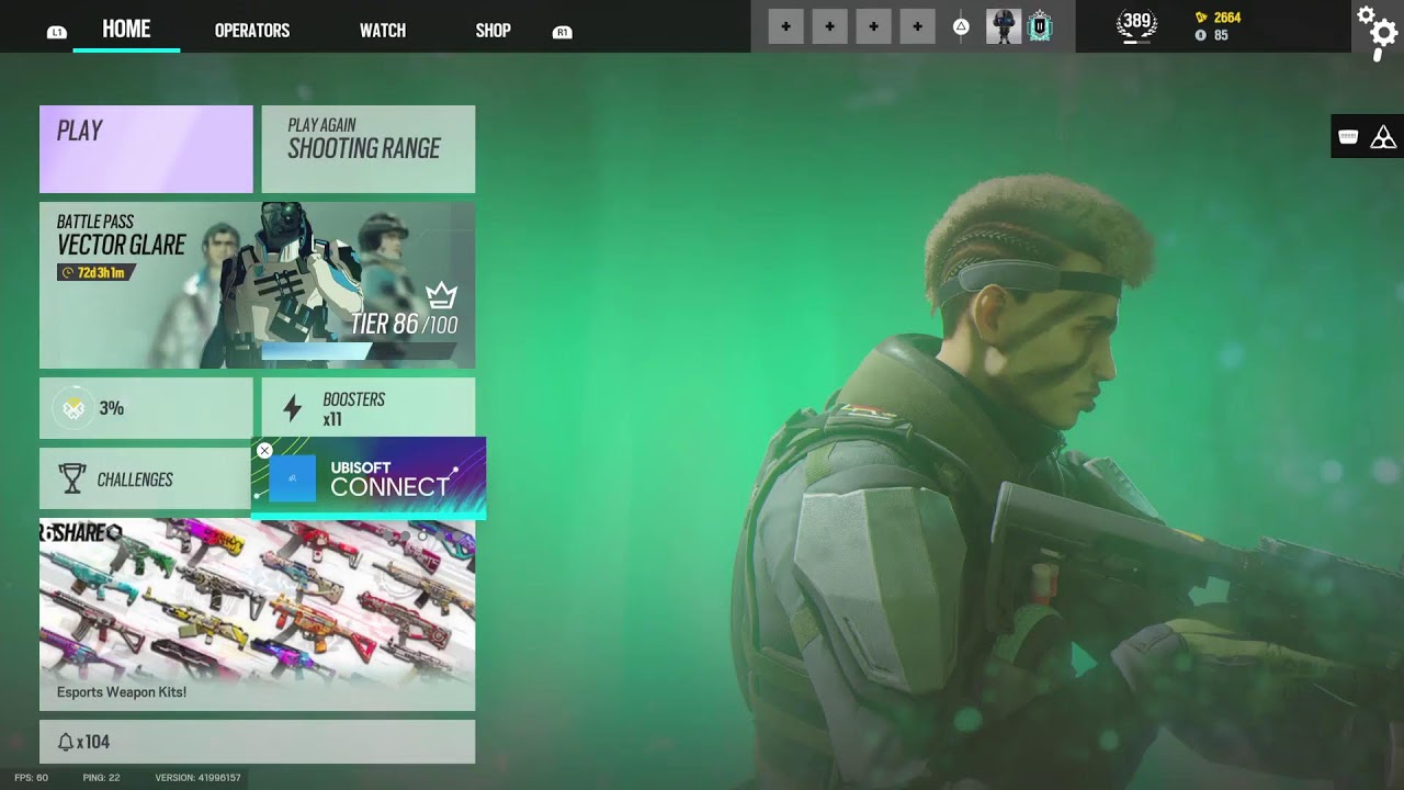 R6 shooting range