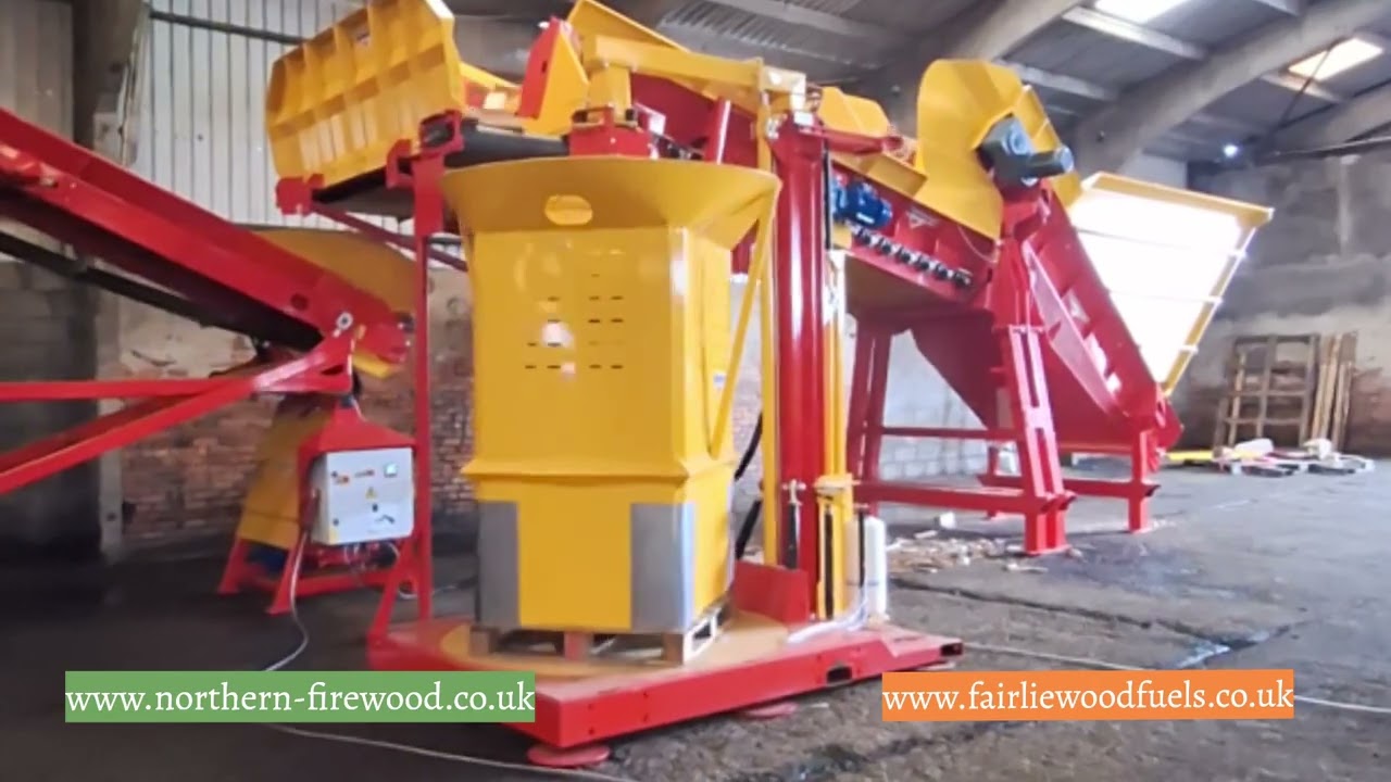 RABAUD XYLOCRIBLE CLEANER, CONVEYOR & PALLETIZER