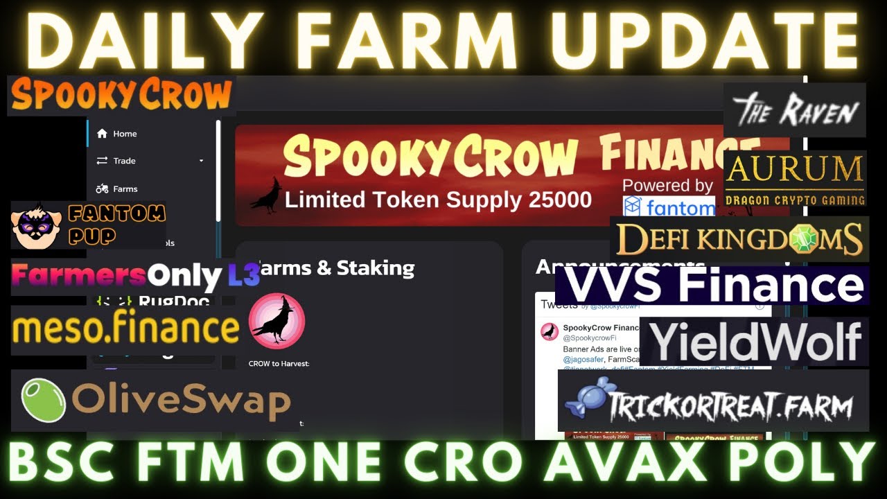 Daily Degen Farm Update | BSC-FTM-ONE-CRO-AVAX-POLY | Quick Holiday Recap