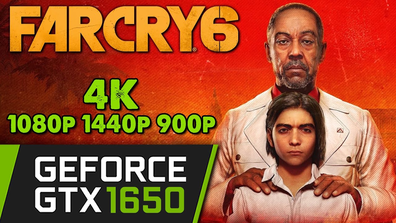 Far Cry 6 on GTX 1650 4GB | 1080p 1440p 4K 900p | PC Performance Gameplay!