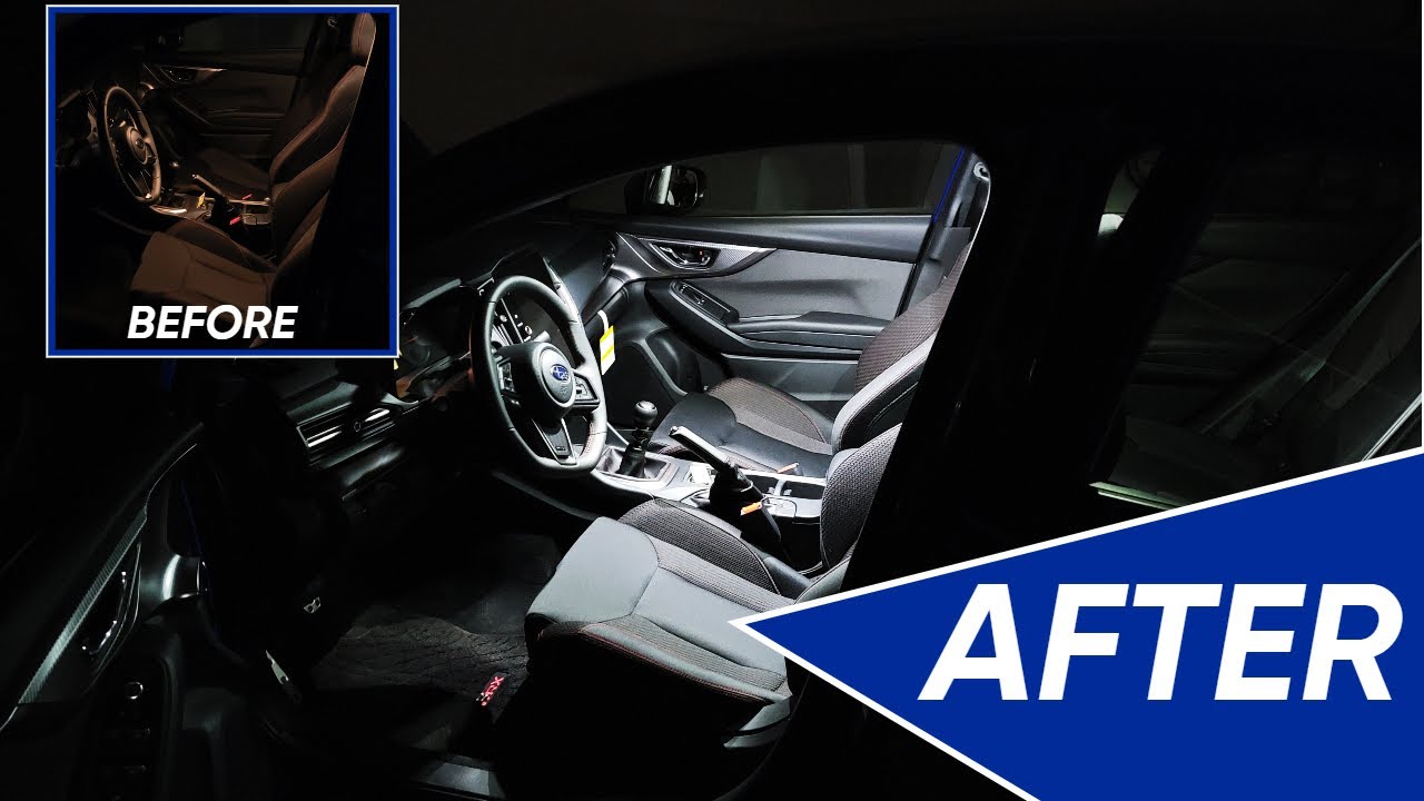 2022 WRX Interior LED Upgrade!