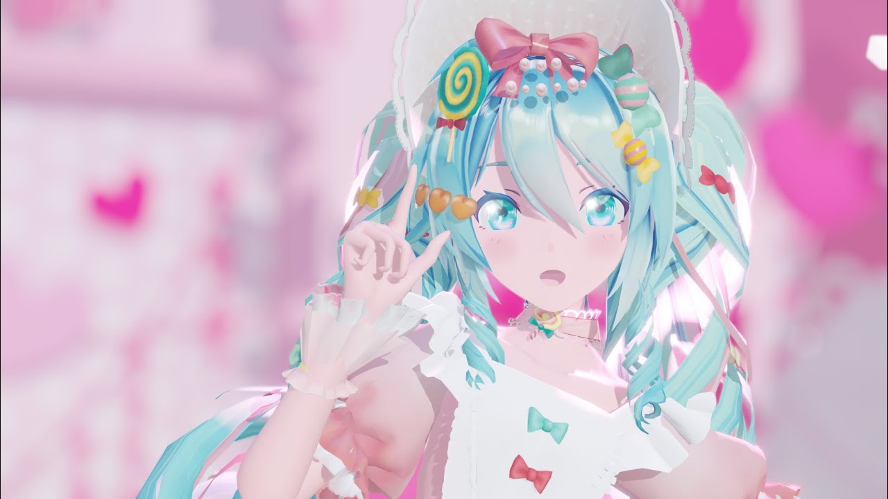 【MMD】Lap Tap Love/Sour式初音ミク【4K】