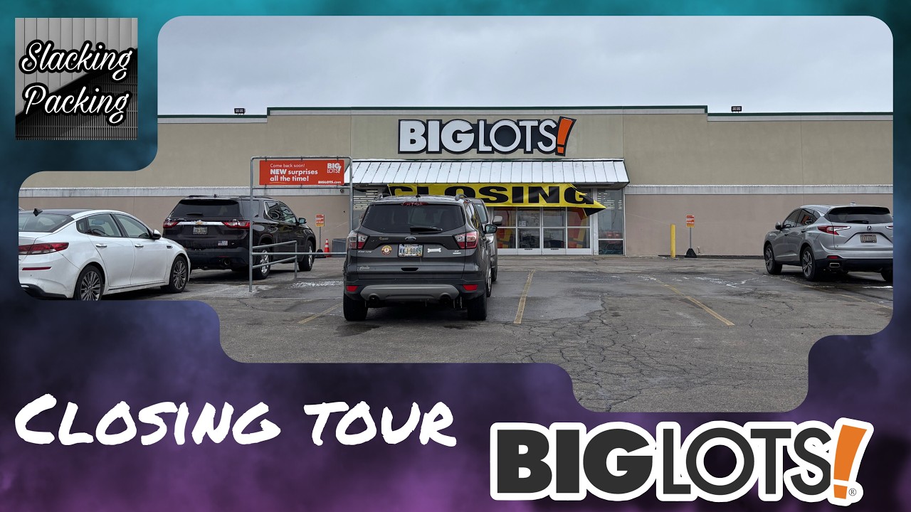 Закрытие торгового центра Big Lots - Спрингфилд, Огайо