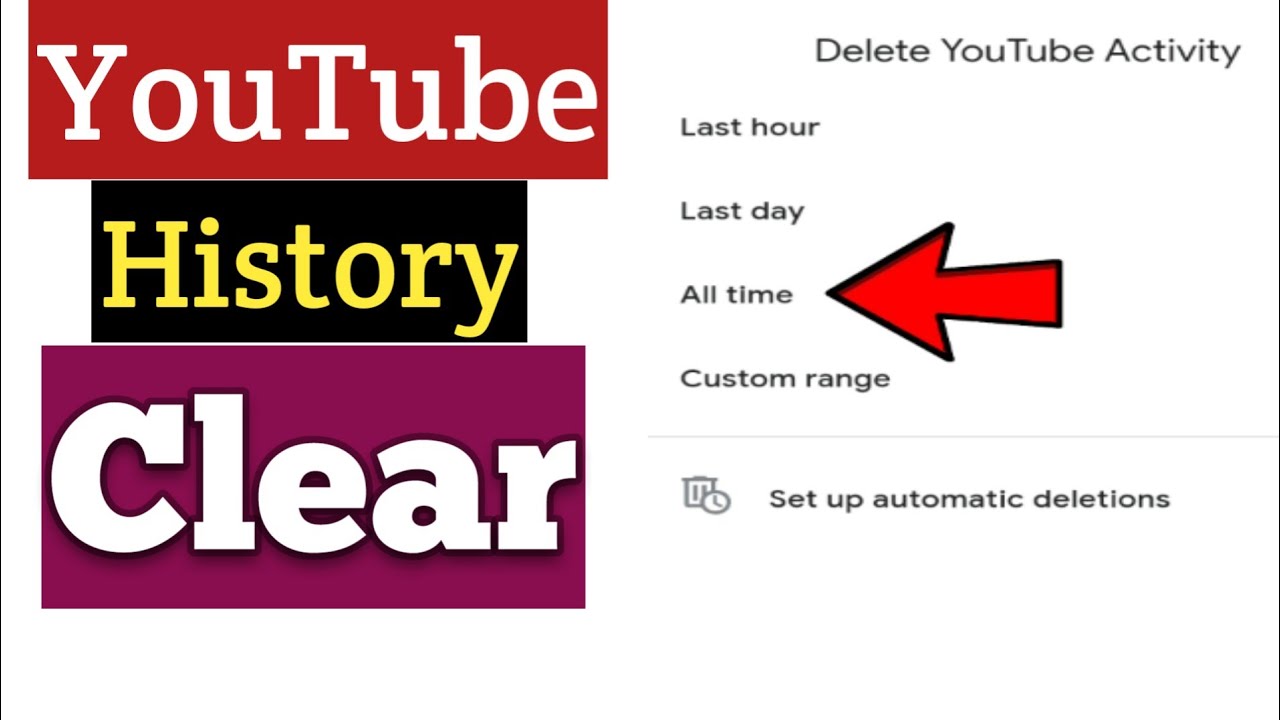 How To Delete YouTube Activity History 2025 | YouTube History Clear