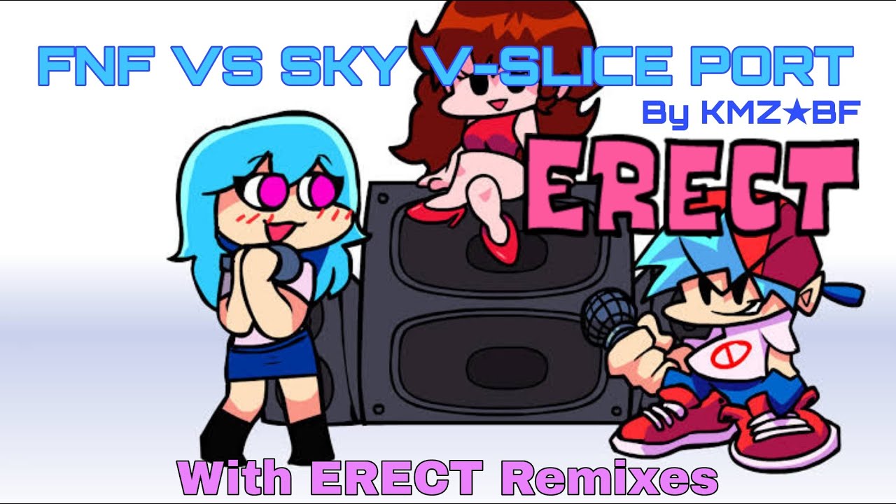 FNF Vs Sky V-Slice Port with 