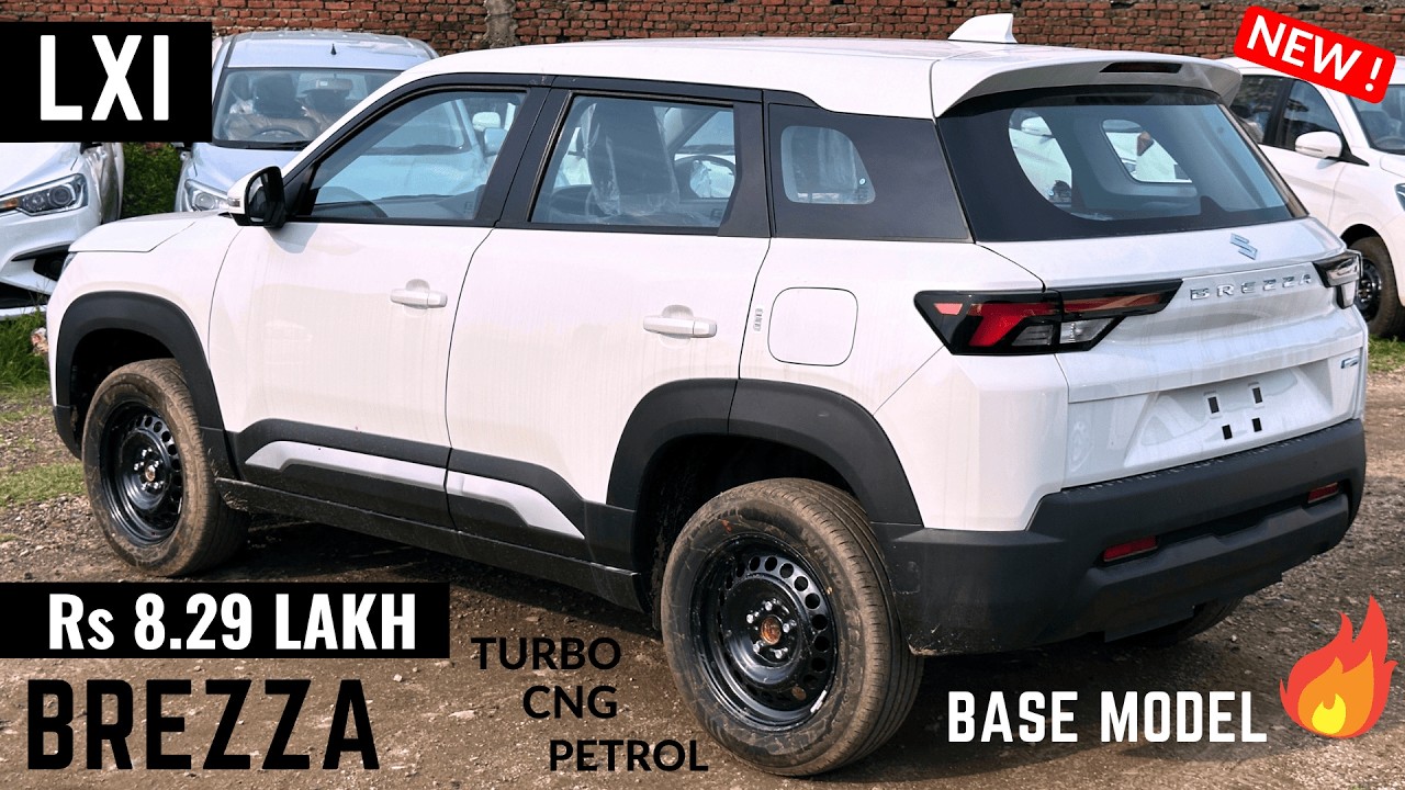 2026 Maruti Suzuki Brezza Facelift LXI Model - On-Road Price, Features, Interiors | Brezza LXI 2026