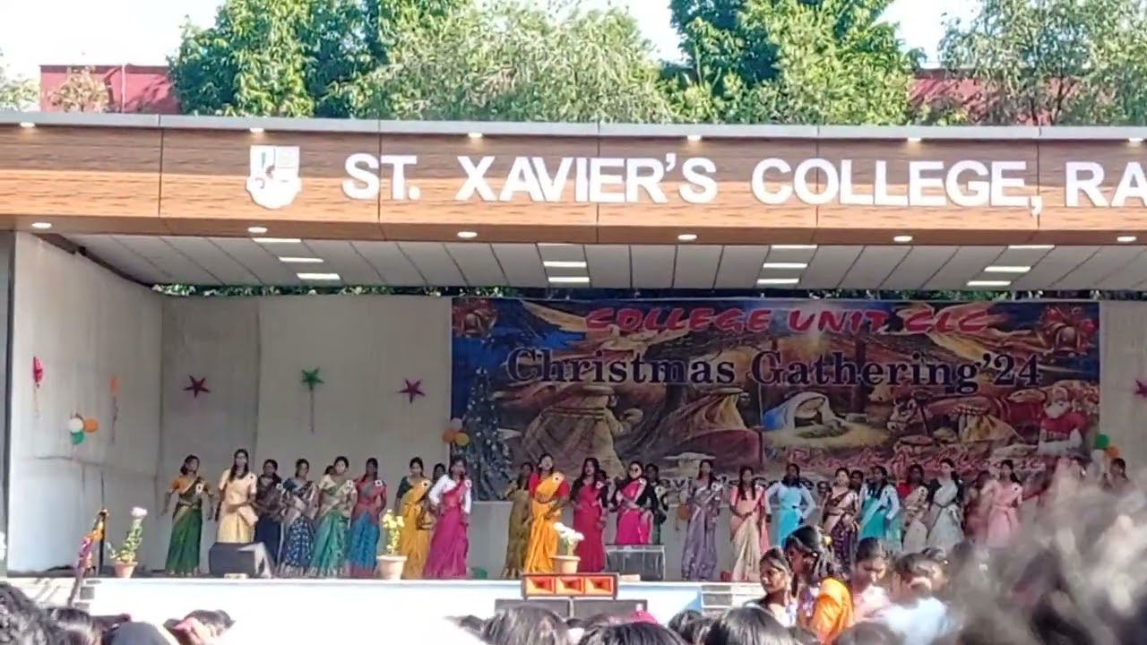 Our hostel Girls || #christmas #gathering #dance || St. Xavier's College Ranchi || 15-12-2024||✨🎂🌲☃️