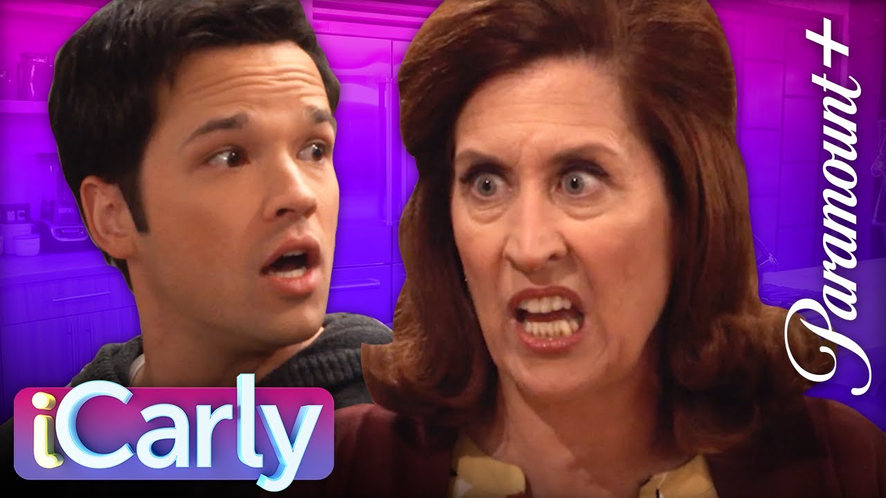 Mrs. Benson Crashes Freddie's Date 😭 iCarly Full Scene | NickRewind