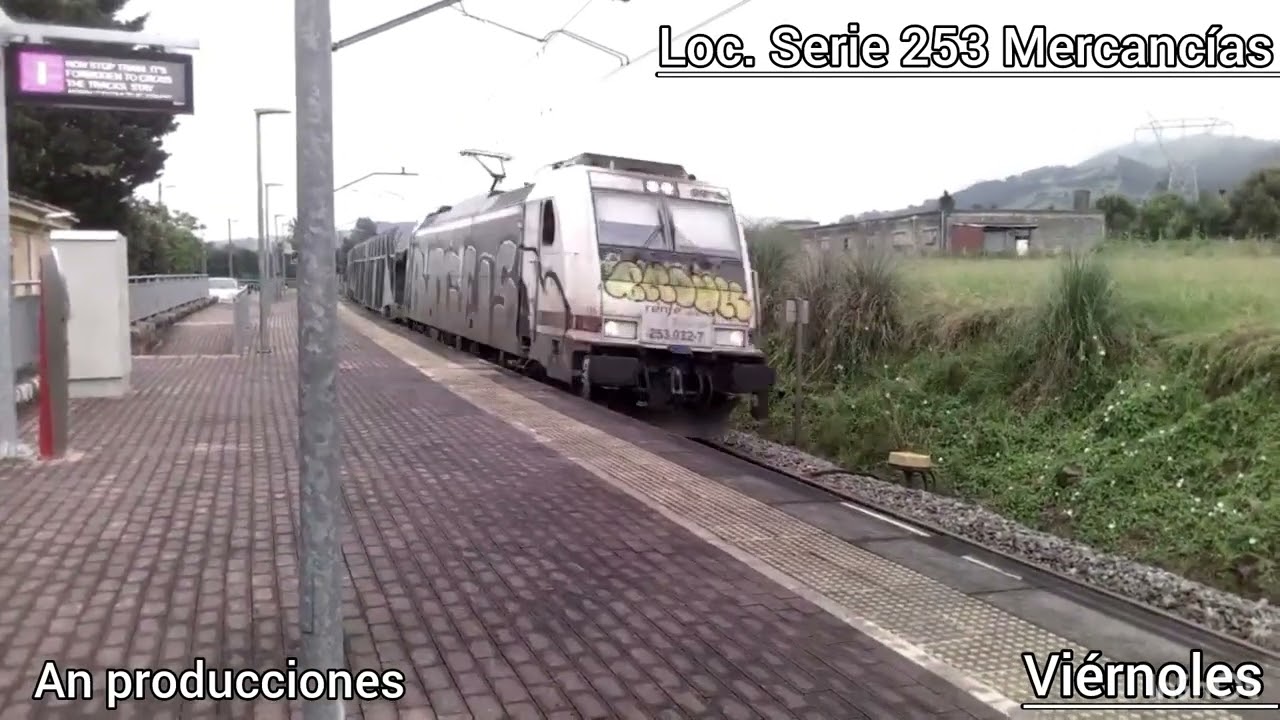 TRAINSPOTTING (VOL. 1020) Trenes Renfe Deslizándose Por La Vía El Domingo (1080p) 