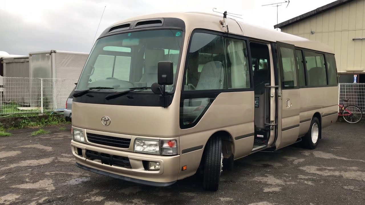 JAPAN USED BUS TOYOTA COASTER CA-AH-119