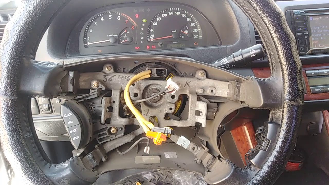 Не работают кнопки бортового компьютера. Toyota Camry 2004г. Дорестайлинг.