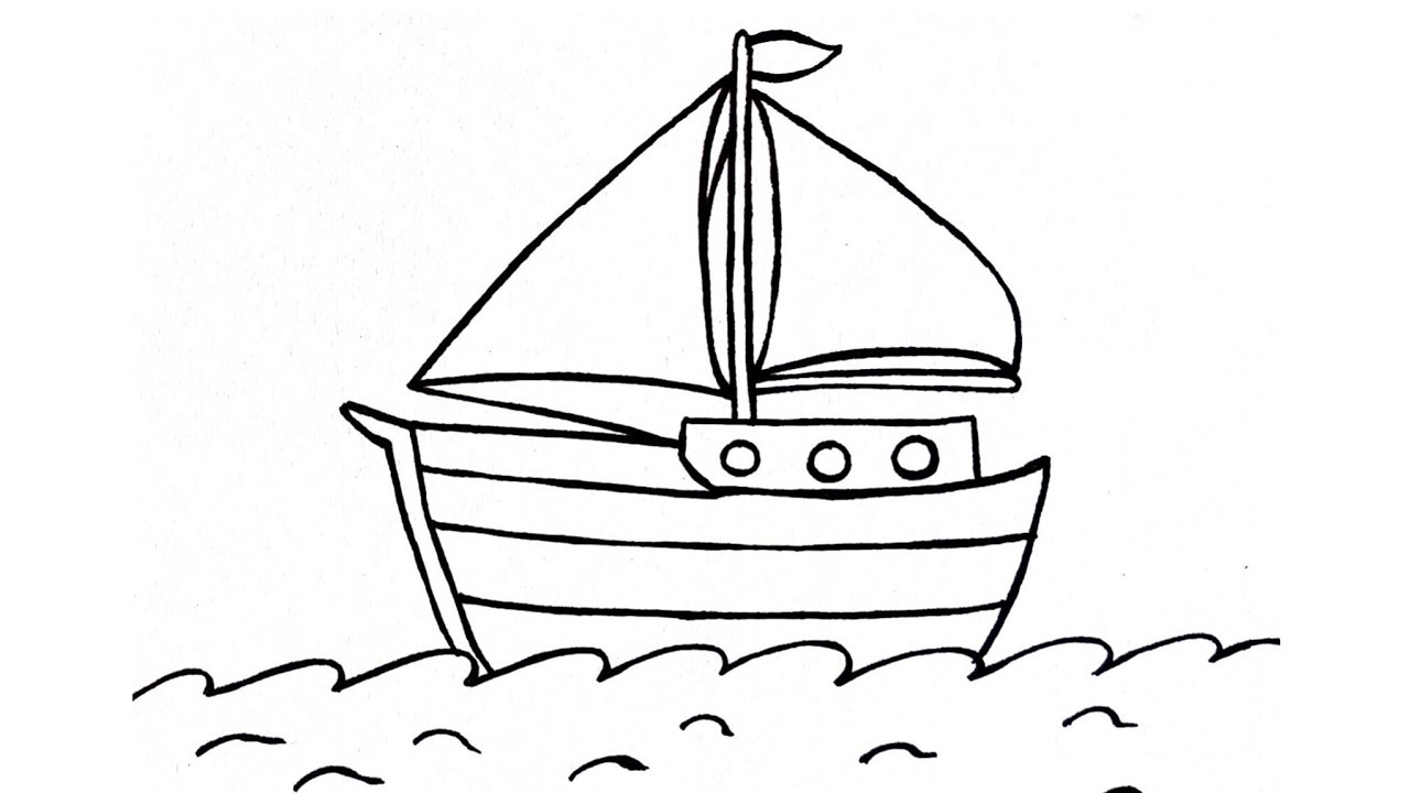 Learn how to draw boat I|