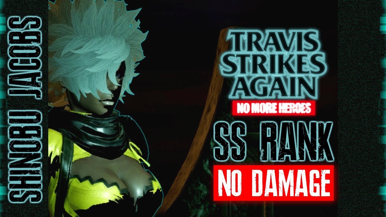 Shinobu - All bosses | SS Rank - No Damage - Bitter | Travis Strikes Again: No More Heroes