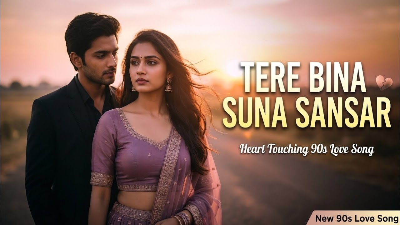 Tere Bina Suna Sansar – Heart Touching 90s Love Song | Emotional Bollywood Romance