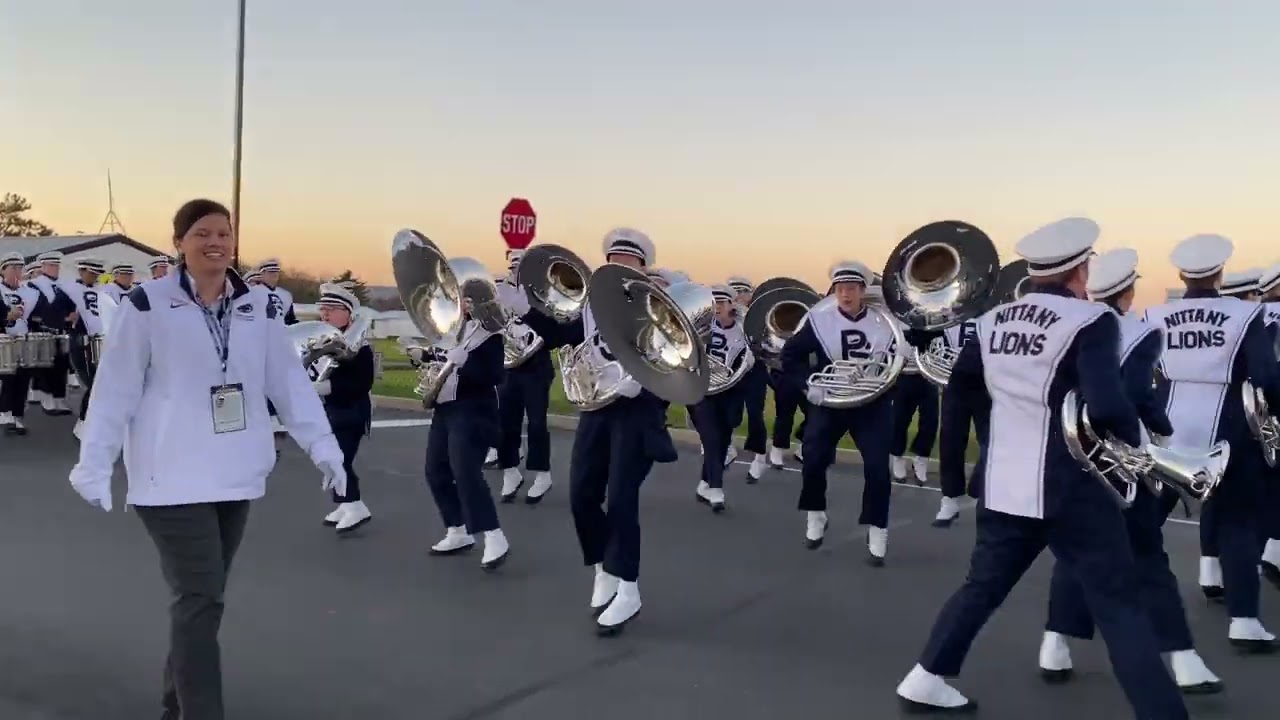 Penn State Blue Band Parade - 10/22/2022 (featuring the drumline)