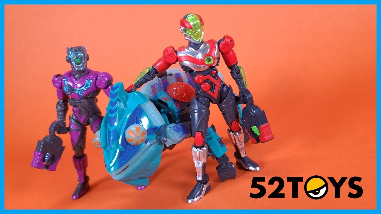 52Toys Hexanoid UNUS & OMEX / BeastBox PHANTOMASTER Action Figure Review